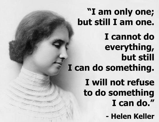 60 Motivational Helen Keller Life Quotes and Sayings