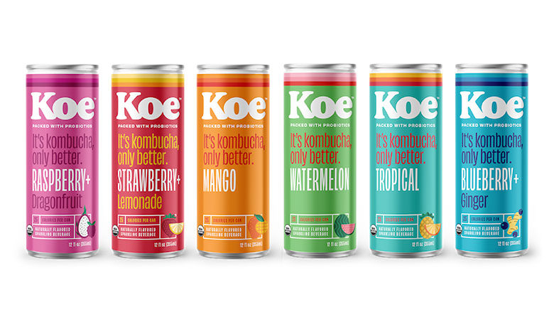 Koe Organic Kombucha, New Cans and Recipe