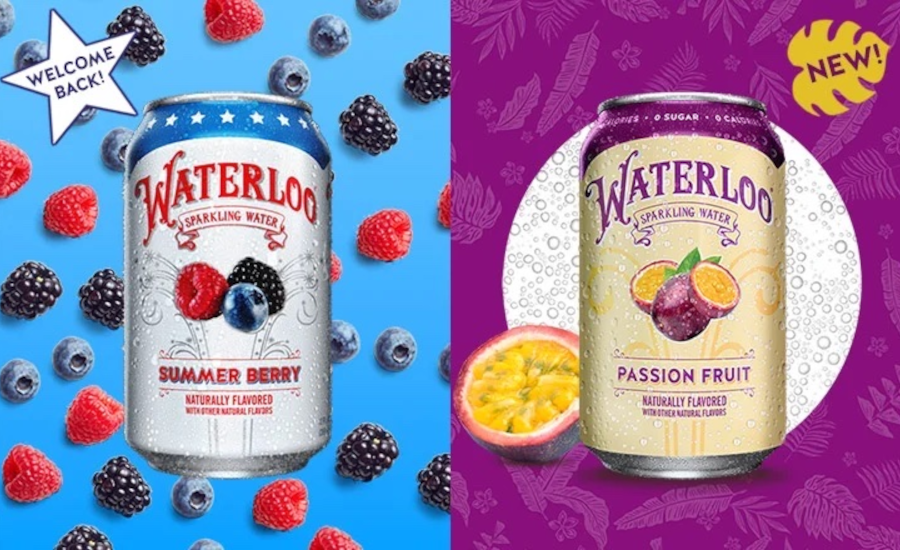 Waterloo Passion Fruit & Summer Berry Sparkling Waters