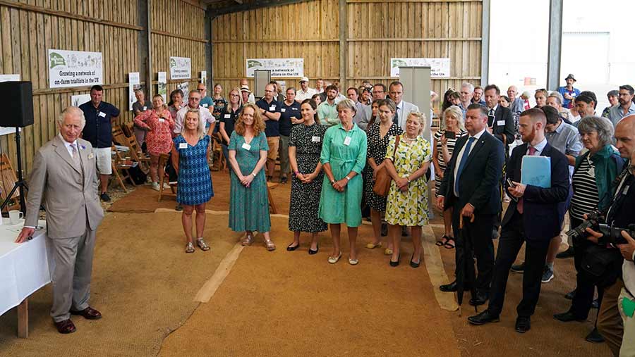 Prince Charles praises ‘remarkable’ Innovative Farmers