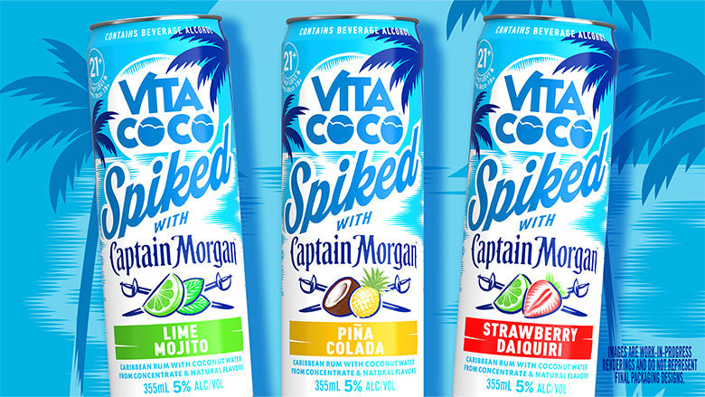 Vita Coco Spiked with Captain Morgan