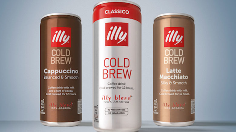 illy Cold Brew Cappuccino & Latte Macchiato Cans