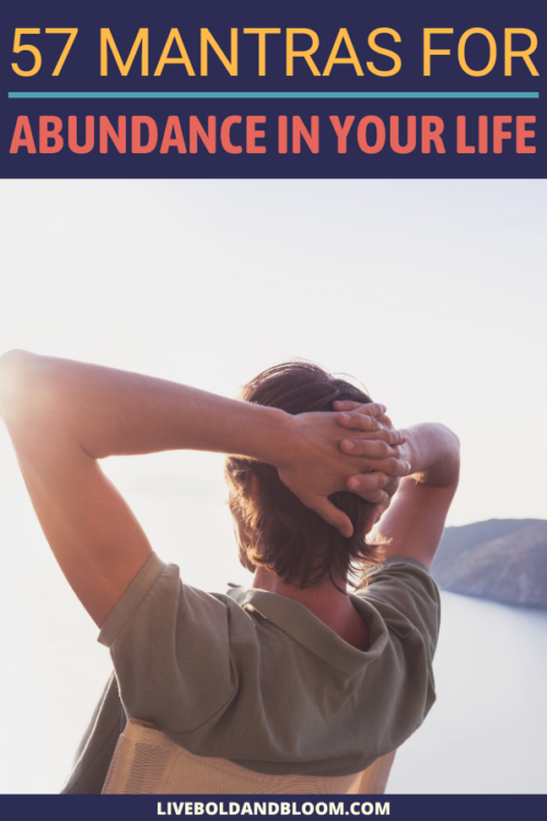 Believe in the power of manifesting. Achieve more of your goals as you use these mantras for abundance to attract more of what you want. 