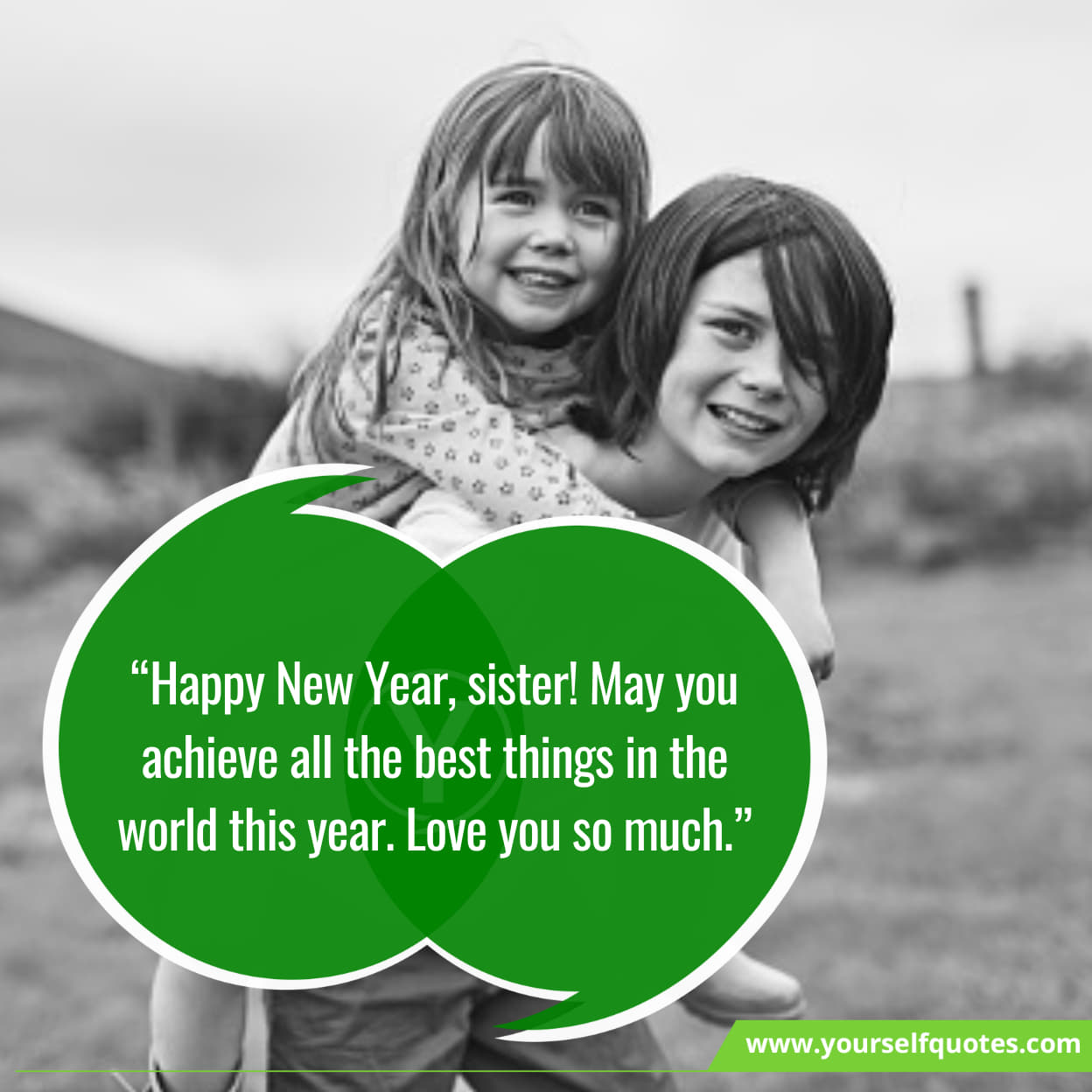 145 Happy New Year Wishes For Sister To Make Her Special
