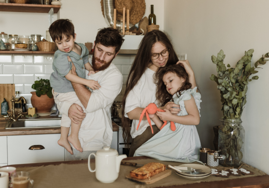 parents taking care of their kids equality in relationships