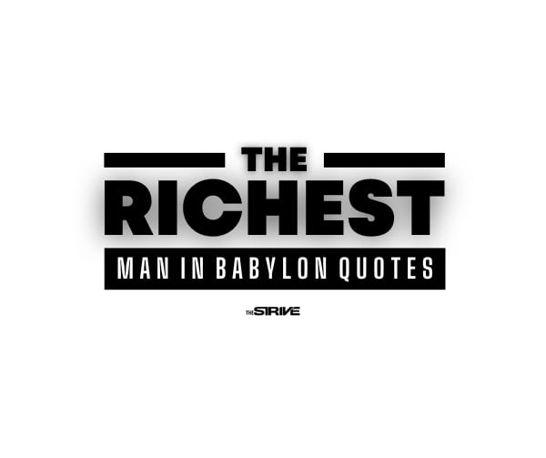 Best Quotes from The Richest Man in Babylon