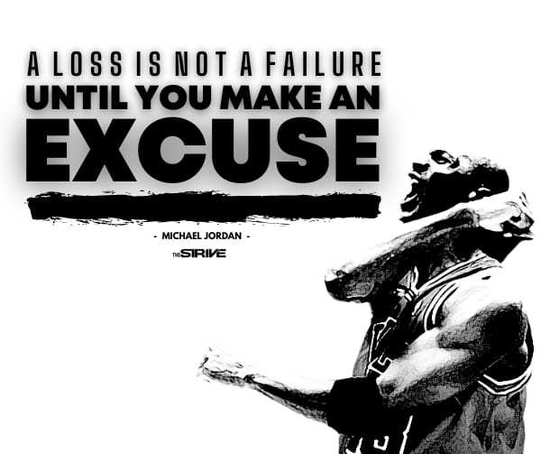 Michael Jordan Quotes - Loss Is not a Failure