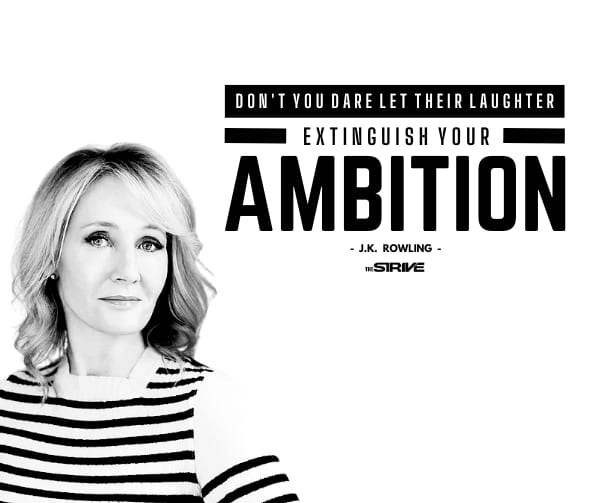 success stories - jk rowling quote