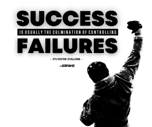 sylvester stallone success stories quote