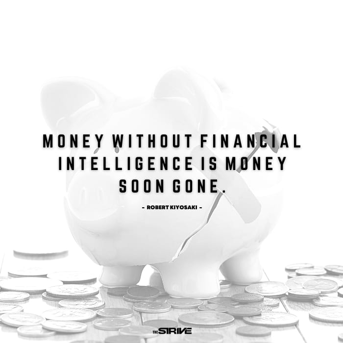 Rich Dad Poor Dad Quote on Money