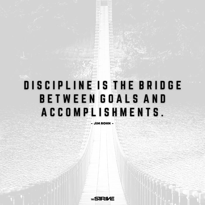 discipline quote about goals