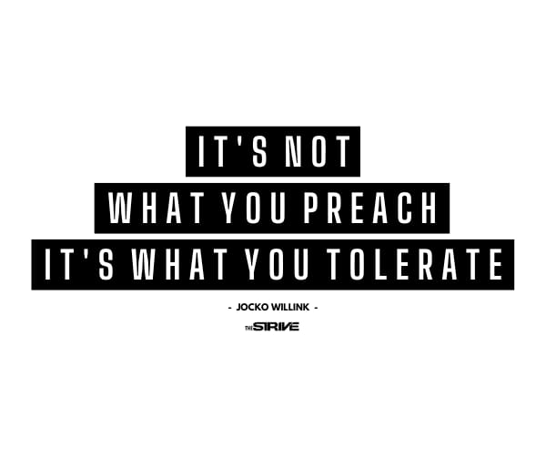 willink discipline quote