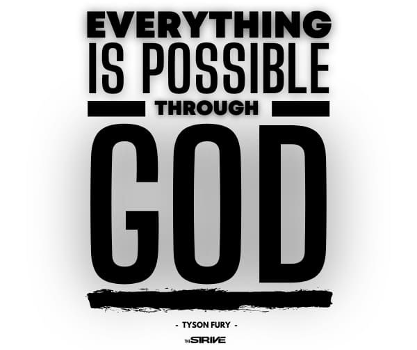 Everything is Possible Through God Quotes