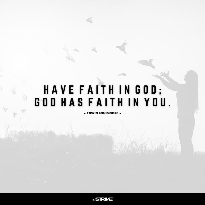 Have Faith in God Quote