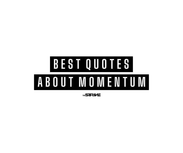 100 Momentum Quotes To Keep You Moving Forward