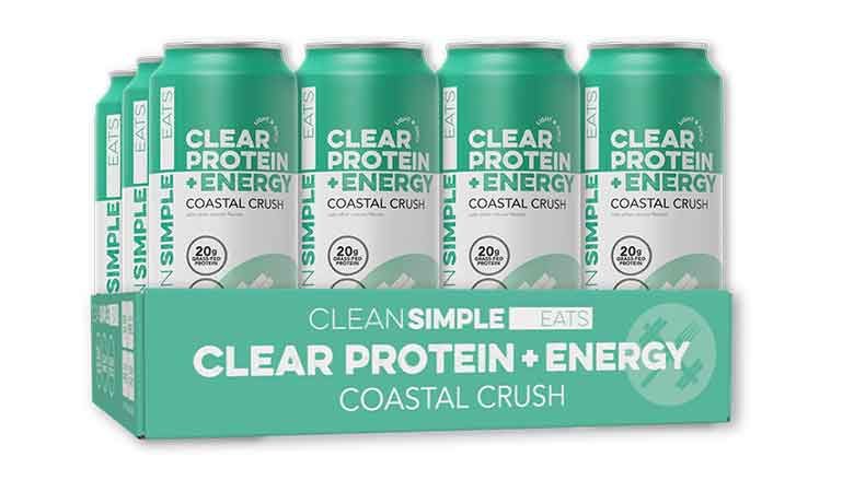Clean Simple Eats Ready-to-Drink Clear Protein + Energy