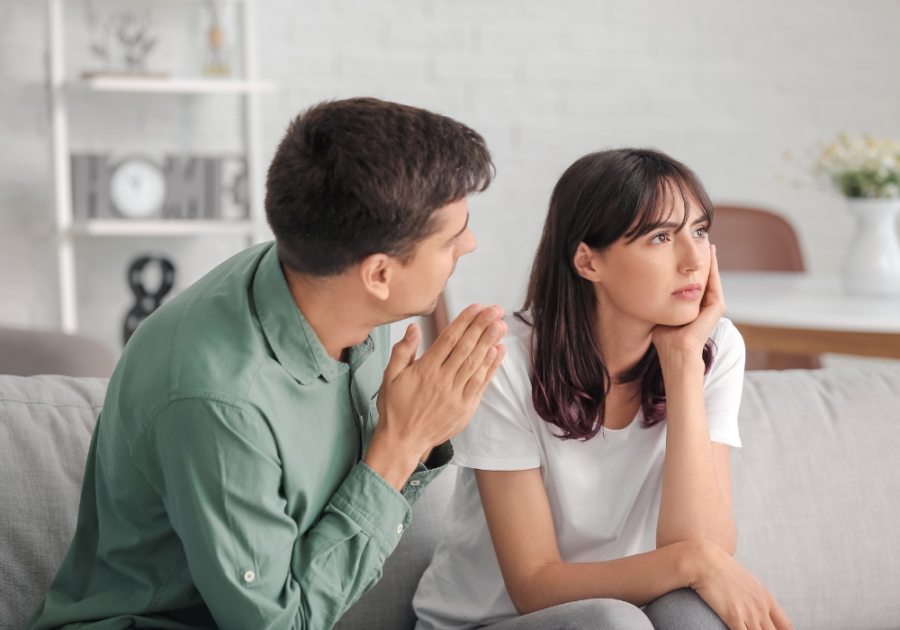 husband trying to talk to wife stages of a narcissist relationship