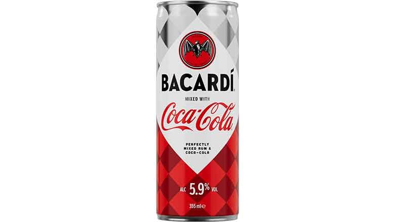 Bacardí & Coca-Cola Ready-To-Drink Cocktail