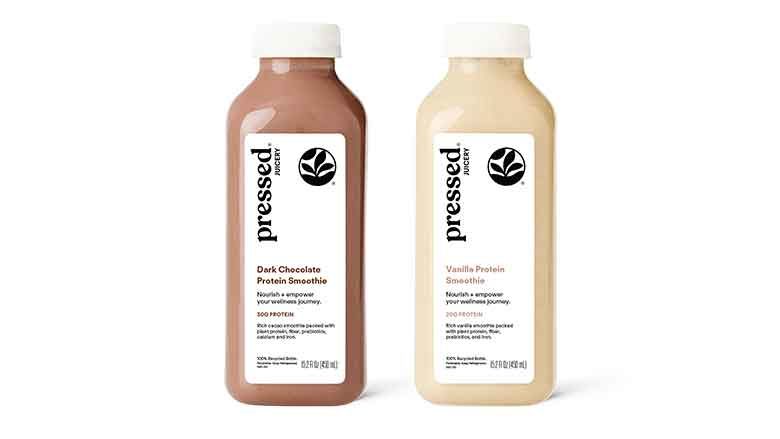 Pressed Juicery Plant-Based Prebiotic Protein Smoothies