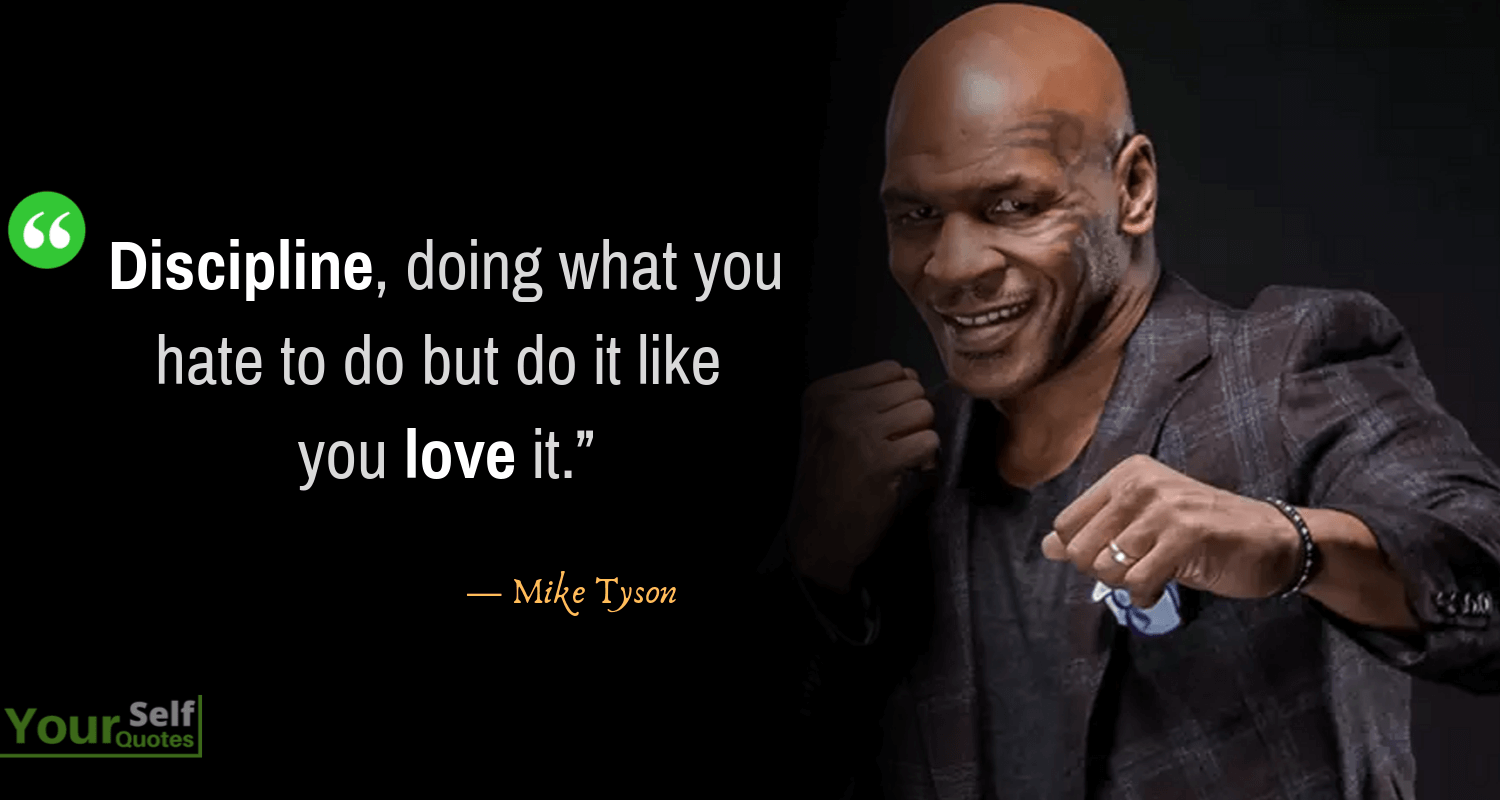 Mike Tyson Quotations