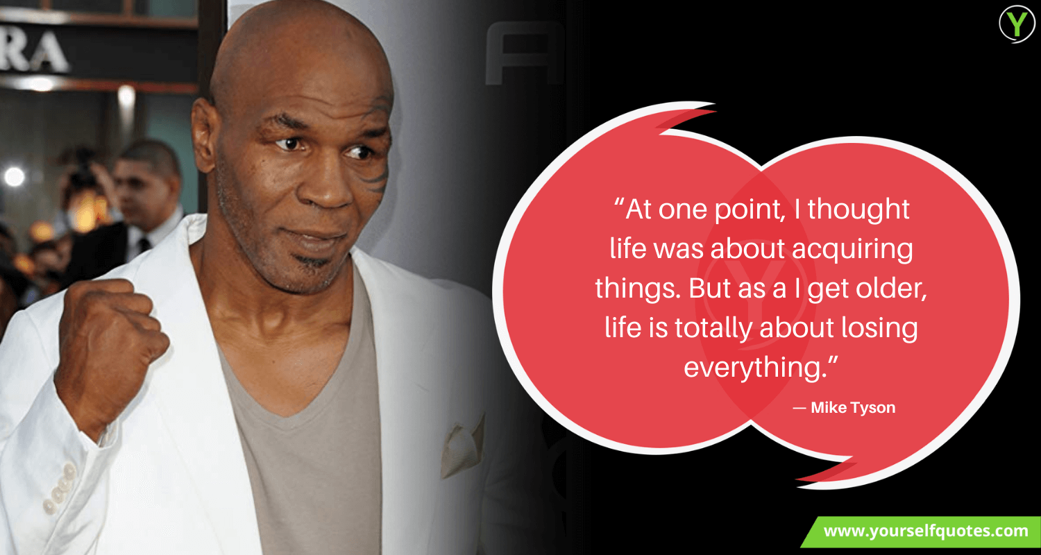 Best Mike Tyson Quotes Poster
