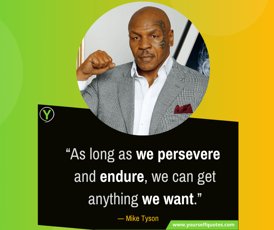 Mike Tyson Quotations Images