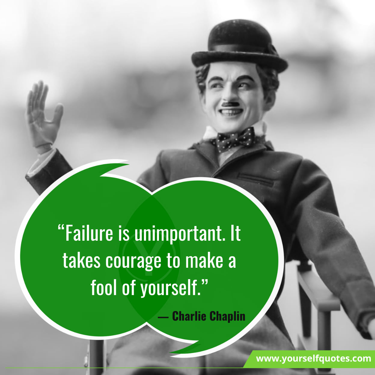 Charlie Chaplin Motivational Quotes