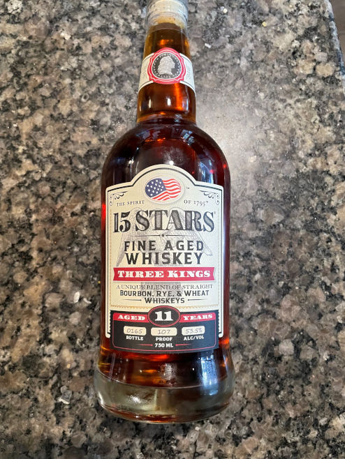 15 Stars Fine Aged Bourbon