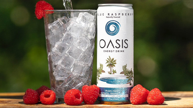 Oasis Energy Drink | Prepared Foods
