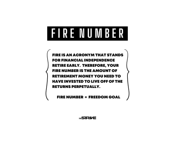 definition of fire number