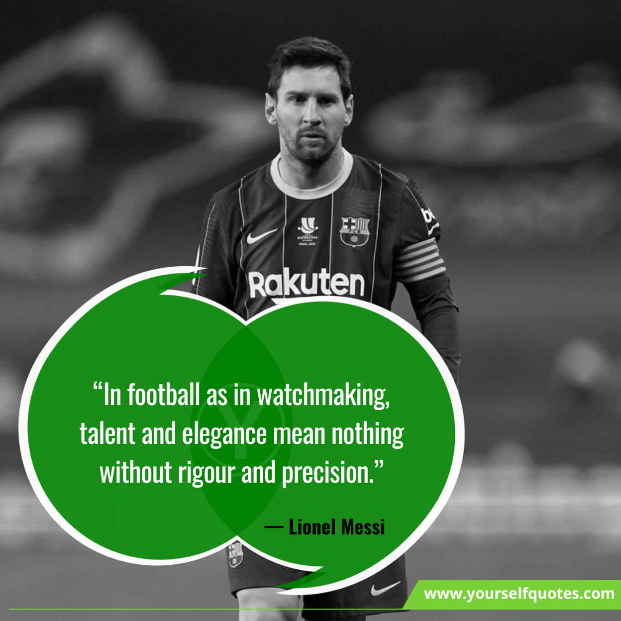 Lionel Messi Quotes For Football