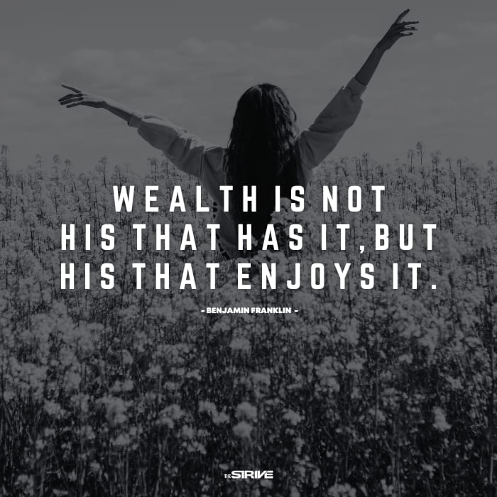 Ben Franklin on Prosperity and Wealth