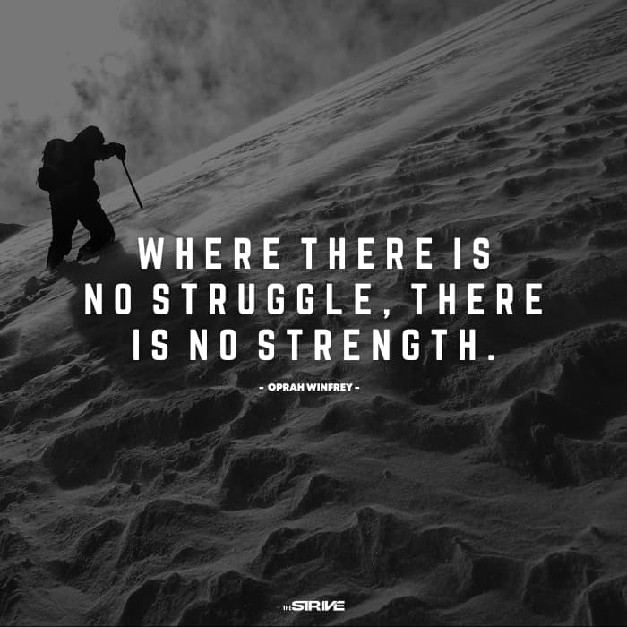 quote about strength by Oprah Winfrey