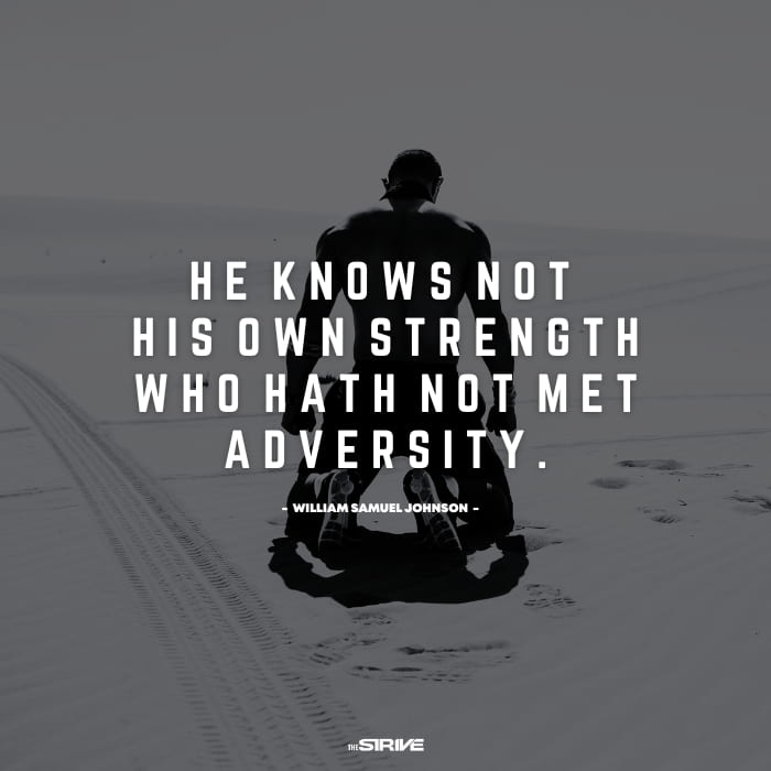 quote about strength and adversity