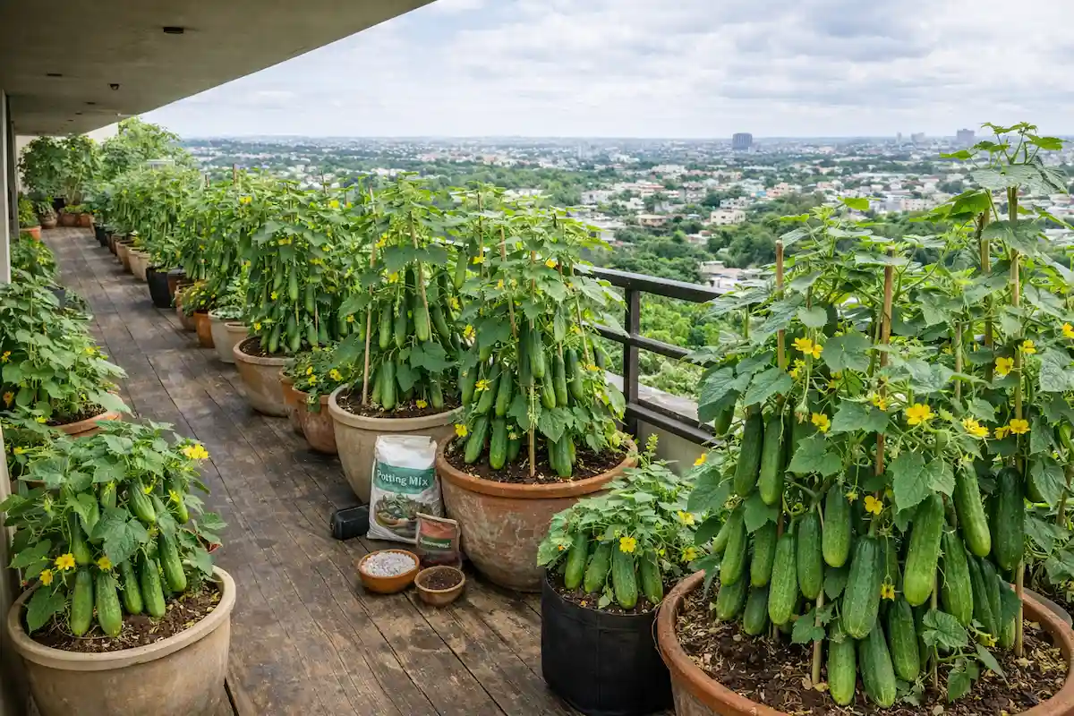Best Soil for Cucumbers in Pots: My Foolproof Mix (and Mistakes to Avoid)