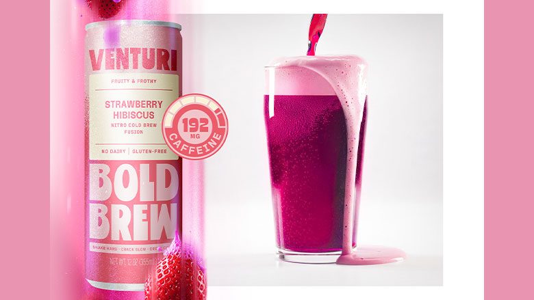 Venturi Bold Brew Debuts Strawberry Hibiscus